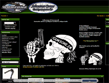 Tablet Screenshot of gunzone.dk